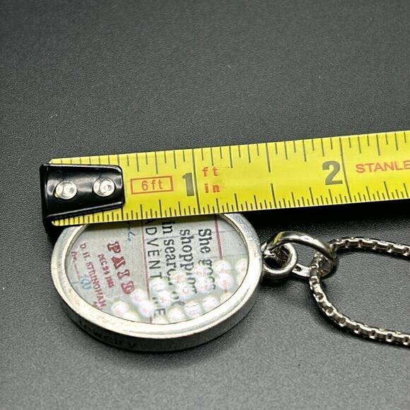 Pickup Sticks Retail Therapy Necklace, Reversible Pendant - Picture 9 of 13